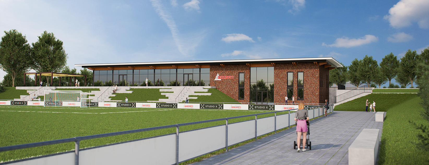 Ontwerp nieuw clubgebouw Excelsior'31